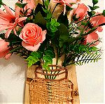  Δώρο χειροποίητο - Βάζο με λουλούδια