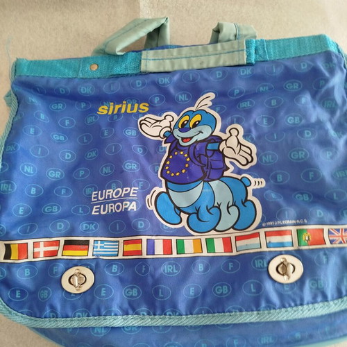 Vintage English bag from the '90s used in very good condition