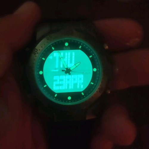 5.11 Tactical Series H.R.T watches used with digital and analog dial