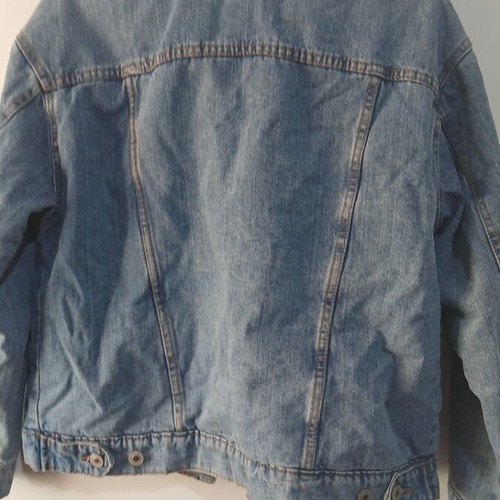 Denim jacket Bershka blue like new, size XS