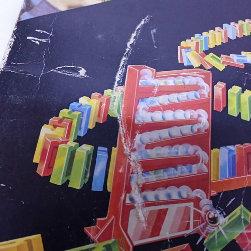 Super Domino vintage board game El Greco used, large 80s edition