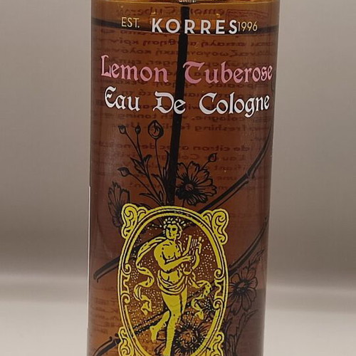 Korres Lemon Tuberose Eau De Cologne 100ml used