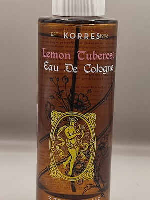 Korres Lemon Tuberose Eau De Cologne 100ml used