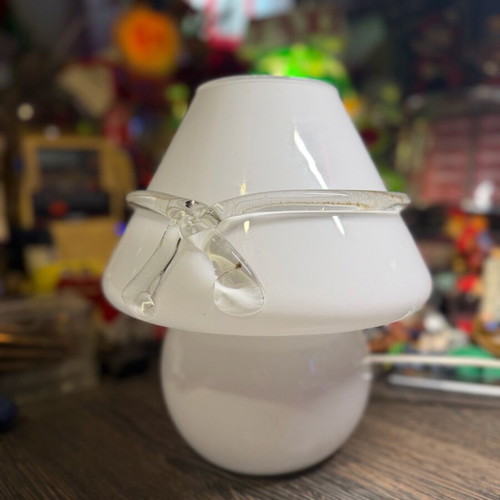 Murano mushroom lamp used in good condition
