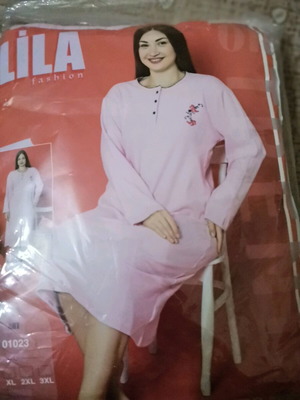 Women's nightgown pajama new, size Large, pink