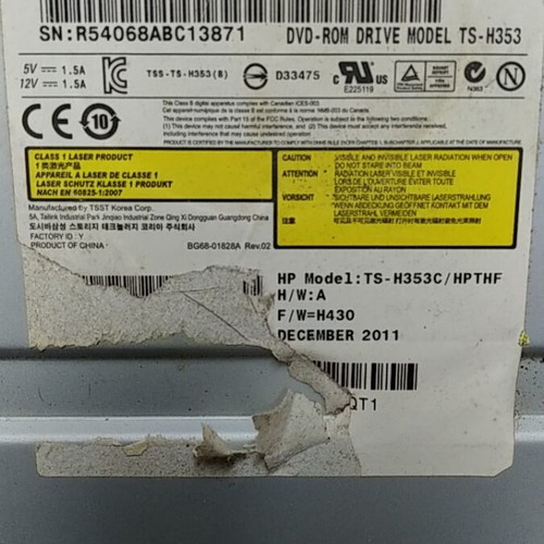 DVD player HP used, good condition
