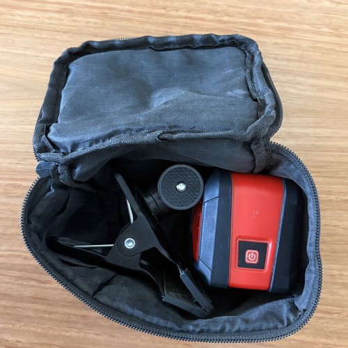 PRO SMART 1.1 Cross Line Laser Level with Clamp and Case