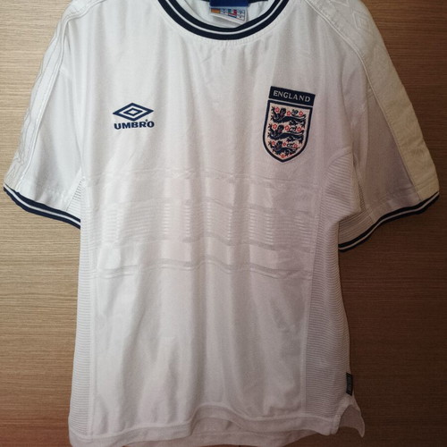 England National Team Vintage Jersey 1999-2001 Umbro Euro 2000