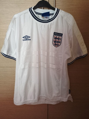 Αυθεντική vintage φανέλα Εθνικής Αγγλίας 1999-2001 Umbro Euro 2000