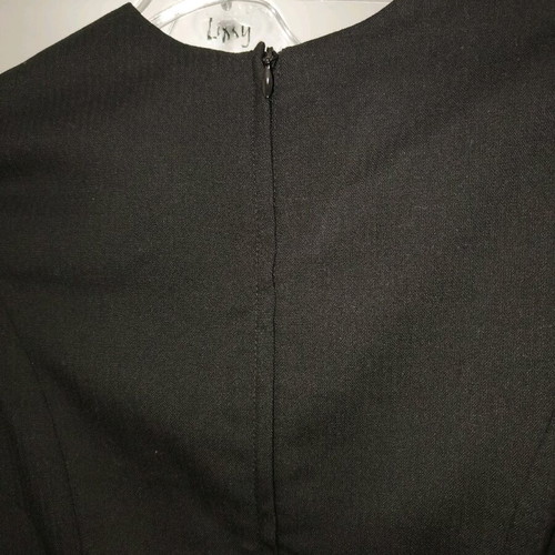 H&M pencil dress black like new, fitted