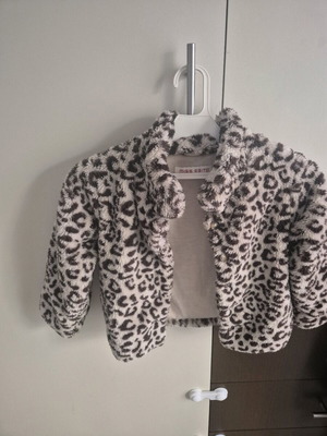 Fur coat 24-36 like new