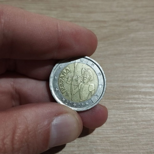 2€ Don Quixote 2005 used coin