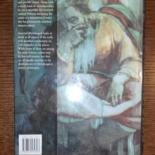 Essential Michelangelo Vintage Art Book like new