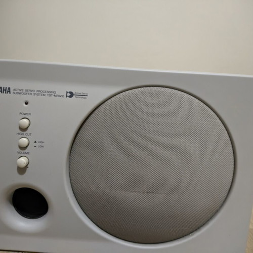 Yamaha YST-MSW10 subwoofer used, 25w