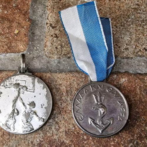 Medals used, set of 2