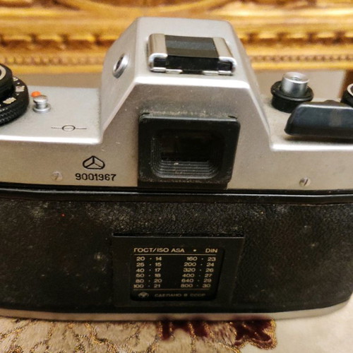 KIEV 19 camera used with leather case
