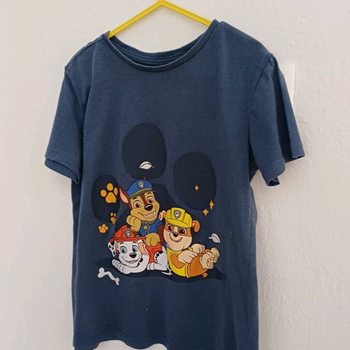 Paw Patrol kids t-shirt Sinsay used, size 122, blue