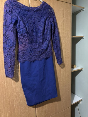 Ted Baker dress used, blue, size XS