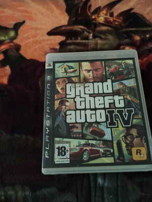 Grand Theft Auto IV παιχνίδι PS3, πλήρες με χάρτη