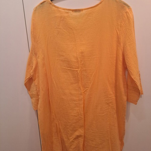 Kaftan like new, ochre color, size L