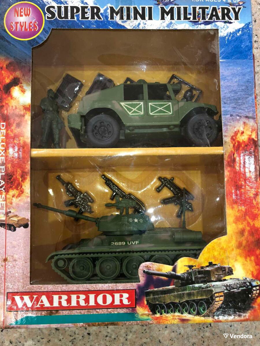 Mini Minitary Super Mini Military παιχνίδι καινούργιο,… - € 40,00 - Vendora.gr