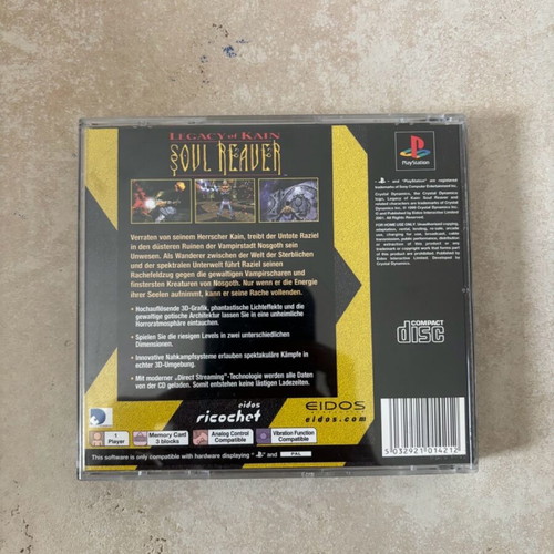 Legacy of Kain Soul Reaver Riccochet Collection PlayStation 1 used, German complete