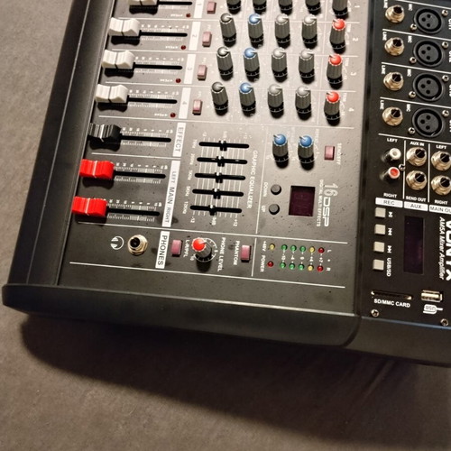 Vonyx AM5A self-powered mixer 2×500W new