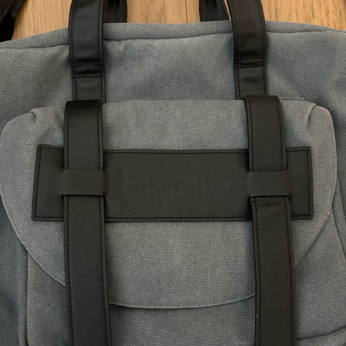 Elodie changing bag used with inner pockets and shoulder strap