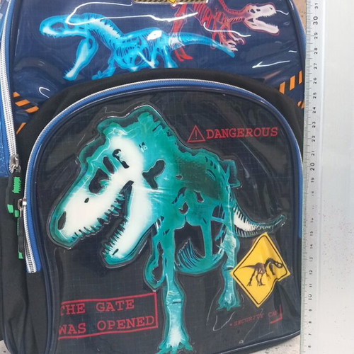School Backpack with Dinosaur Design new