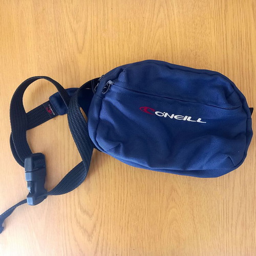 O'Neill waist bag used, blue and black