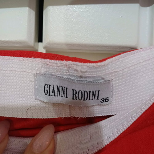 Pencil skirt Gianni Rodini like new, red, size S