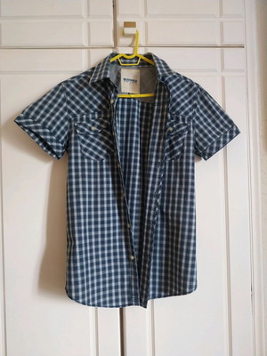 Bershka blue medium shirt slim fit like new