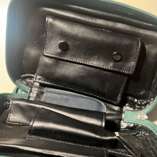 Peterson leather tobacco and pipe pouch used