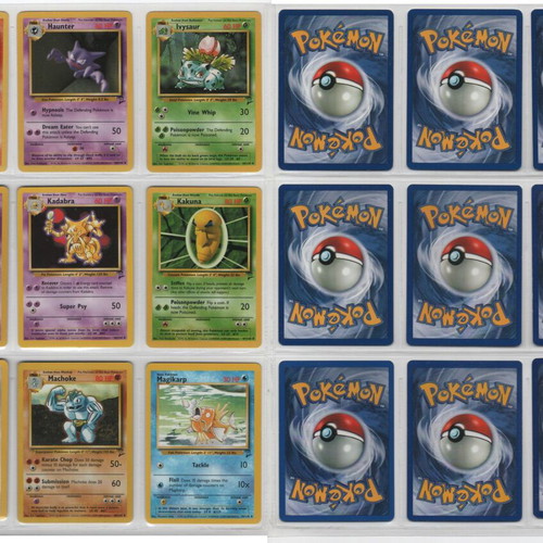 Pokemon Base Set 2 Unlimited Complete Common & Uncommon Set 89 Cards like new