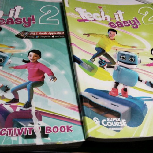Tech it easy 2 book used for learning English