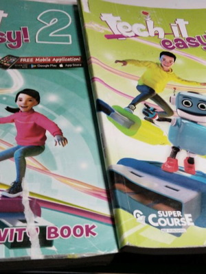 Tech it easy 2 book used for learning English