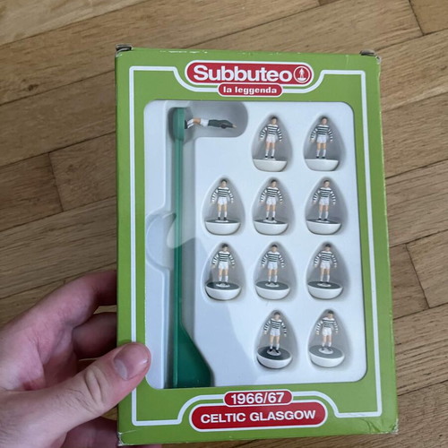 Subbuteo La Leggenda Celtic Glasgow 1966/67 set