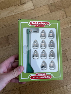 Subbuteo La Leggenda Celtic Glasgow 1966/67 set