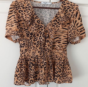 animal print/ λεοπάρ μπλούζα s