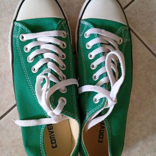 Converse All Star athletic shoes size 40 like new, green