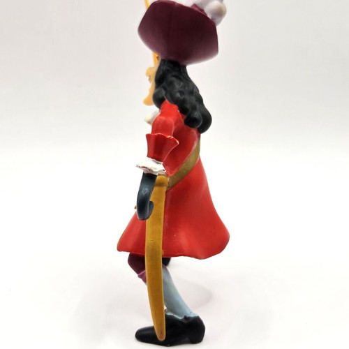 Captain Hook Bullyland figure used vintage Disney PVC collectible