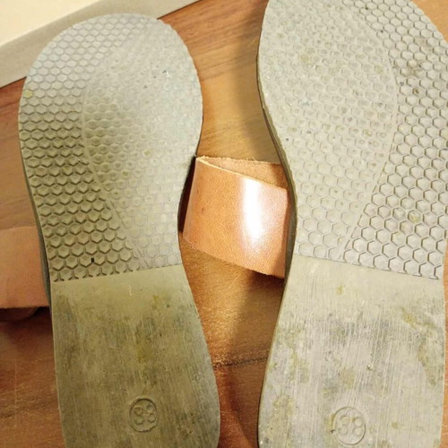 H&M Brown Sandals like new, size 38, pair