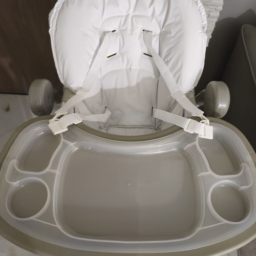 Cangaroo Kimchi Baby Highchair light gray new