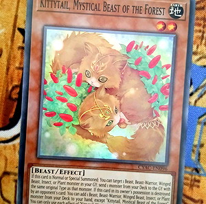 Kittytail, Mythical Beast Of The Forest (Yugioh)