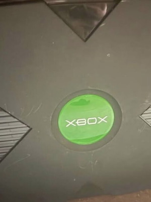 Xbox Original used for spare parts with AV cable
