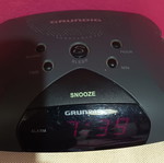 Grundig Sonoclock 13 digital radio alarm clock used