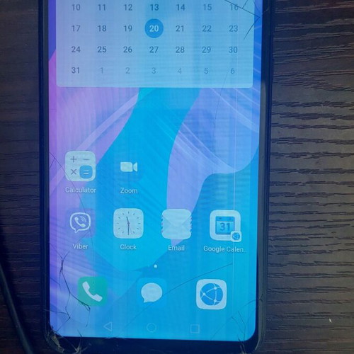 Huawei P40 lite E smartphone for repair or spare parts