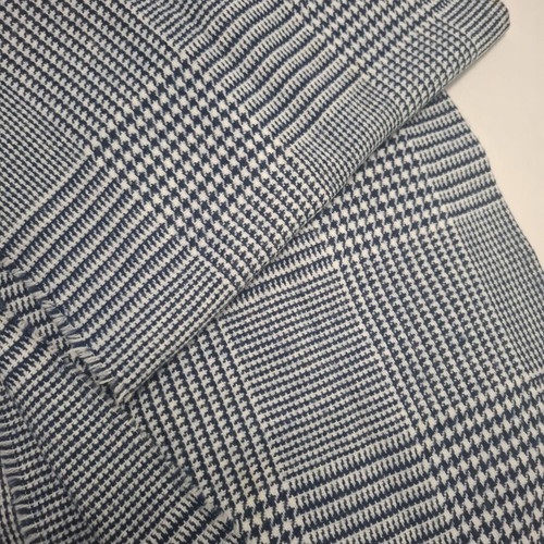 Orchestra Blue Houndstooth Scarf like new, 1.60m for boys 11-12 years
