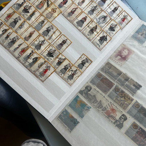 Collection of stamps from several decades - Price Negotiable