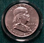  SILVER ½ Dollar 1962 "Franklin Half Dollar".